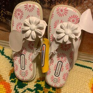 Toddler Girls Flower Sandals Size 11